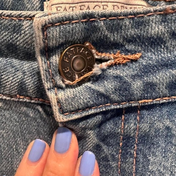 FatFace Women's Newham Straight Leg Denim Jeans Size Us 6 Regular - Picture 7 of 8